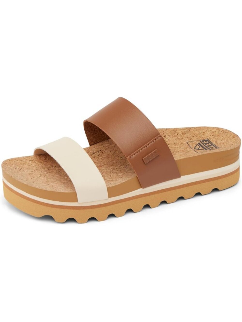 Women's Chocolate Duo Arch Support Ultra Soft Footbed Platform Sandal Shoes